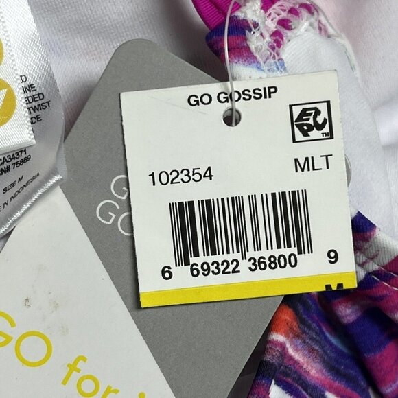 NWT GO by Gossip Palm Dazed Strappy Hipster Bikini Bottoms Size Medium Swimsuit - Picture 9 of 9